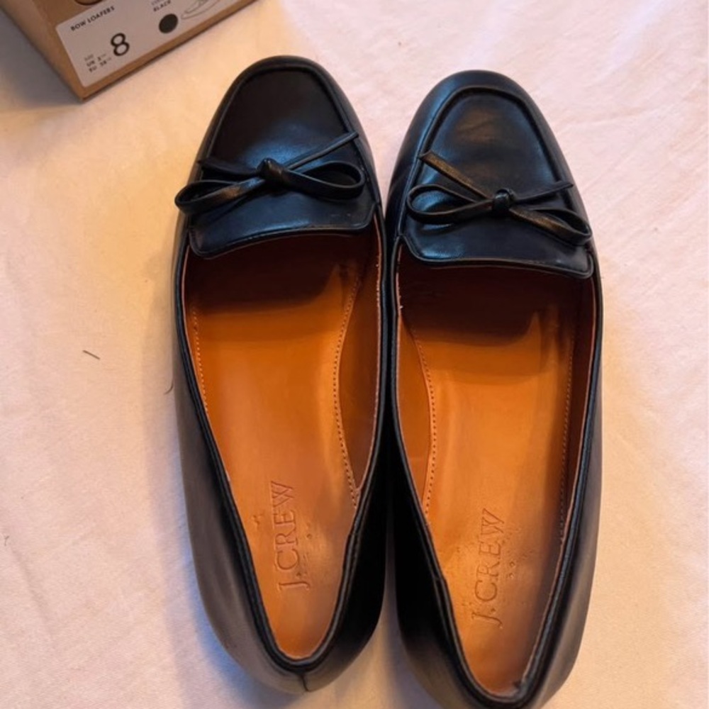 J. Crew Outlet Women’s Black Tassel Flats